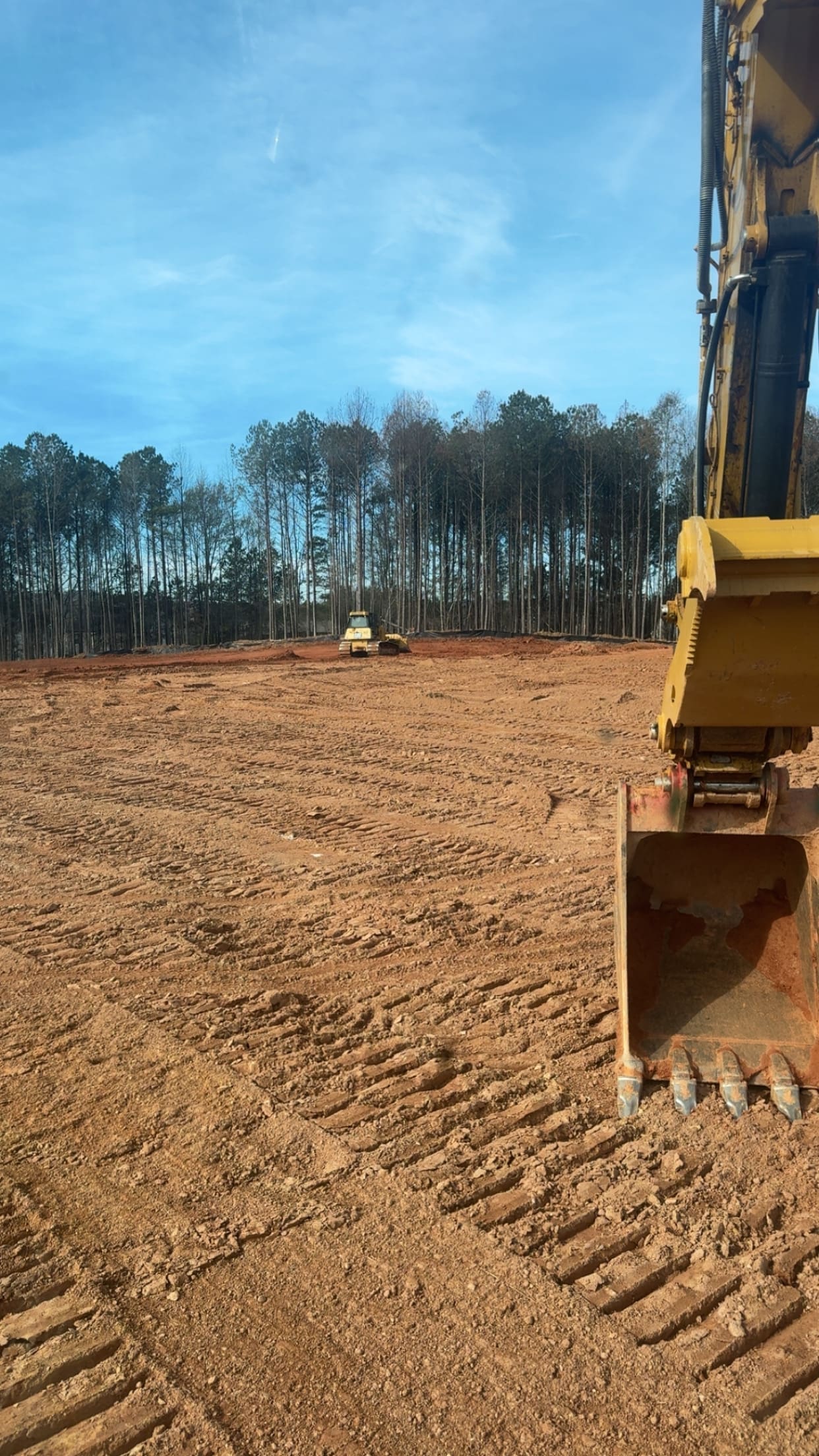 Grading and excavation near Cedartown Georgia