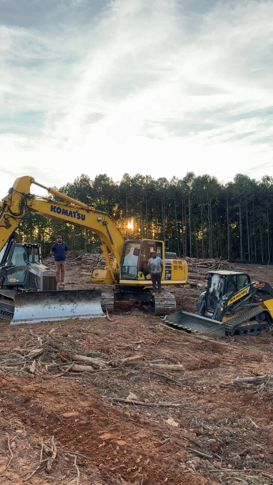 Finish grading and landscaping prep by Gibbs Grading in Georgia
