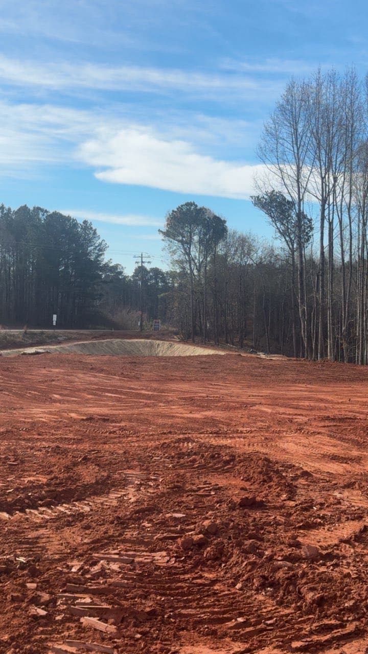 Grading and excavation near Cedartown Georgia