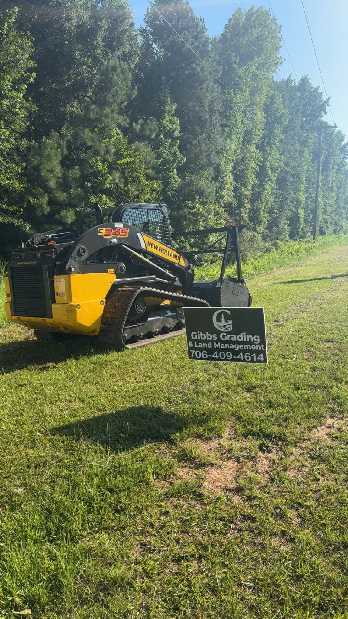 Grading and excavation near Cedartown Georgia