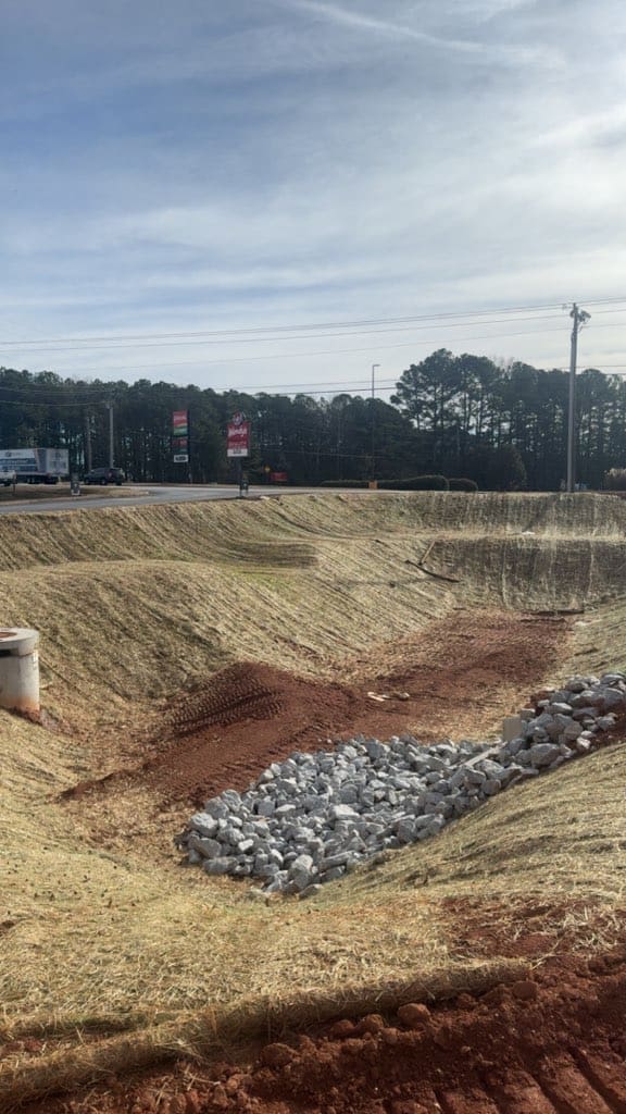 Grading and excavation near Cedartown Georgia