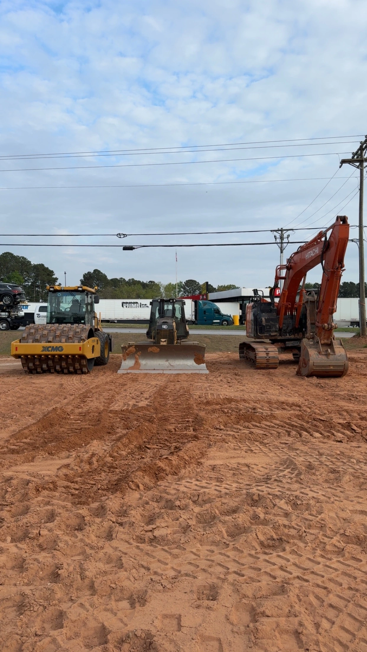Land clearing project by Gibbs Grading in Polk County Georgia